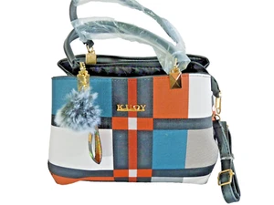 Shoulder Hand Bag Chic BOHO Pattern With Magnetic Closure, Multiple Pockets NWOT - Picture 1 of 10