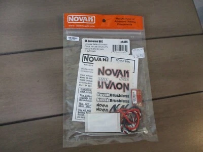 NOVAK #5465 5A UNIVERSAL BEC BATTERY ELIMINATOR 2S LIPO OR 4-8 NI-MH NOS - Imagem 1 de 3