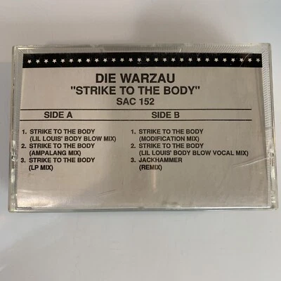 Die Warzau Strike To The Body (Cassette) Advance Promo - Image 1 of 2