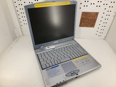 EXTREMELY RARE Windows XP Laptop, SOTEC Notebook 3000 3123XS UNTESTED - Image 1 of 4