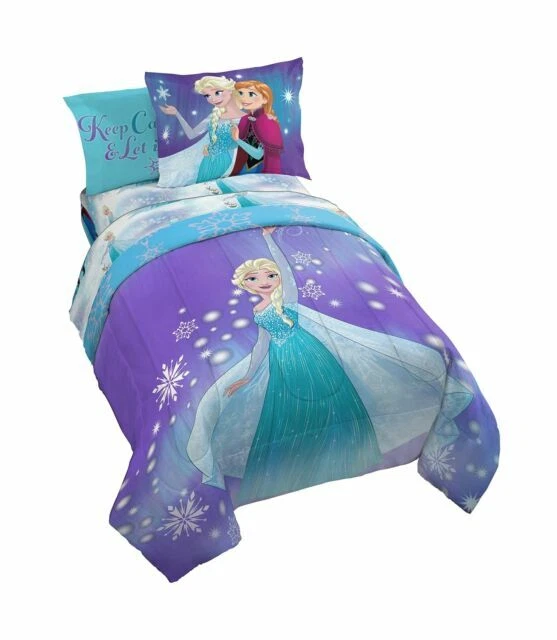 Disney JF28627 Frozen 5 Piece Twin Bed Set