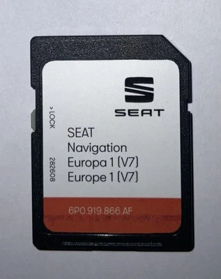 Genuine Seat 6P0 919 866 AF V7 Satellite Navigation SAT NAV SD Card 6P0919866AF - Image 1 of 2
