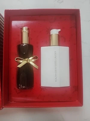 JUEGO DÚO INDULGENTE ESTEE LAUDER YOUTH-DEW 2.25 EDP SPRAY / 3.1 BODY SATINE Foto 1 de 3