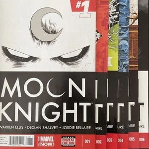 Moon Knight #1 2 3 4 5 & 6(Marvel 2014) By Ellis & Shalvey Lot Of 6 Comics - Picture 1 of 24