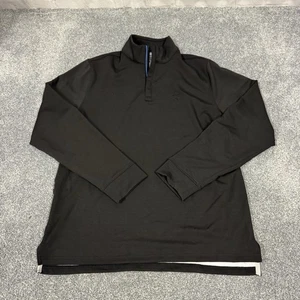 Pullover Birddogs Cuarto Cremallera 1/4 Cremallera Forrado Manga Larga Suave Golf Negro M - Imagen 1 de 8