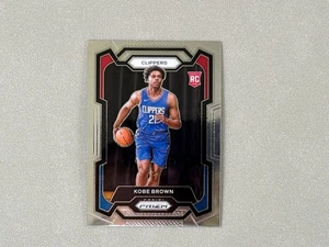 2023-24 Panini Prizm Basketball KOBE BROWN RC #144 CLIPPERS - Picture 1 of 2