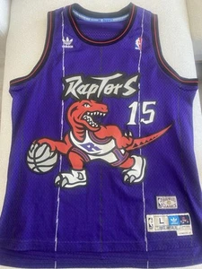 Vince Carter Toronto Raptors Jersey Hardwood Classic Size Large New  - Picture 1 of 4