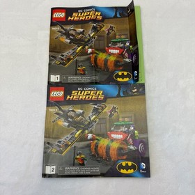 LEGO Instruction Manual Only: DC 76013 Batman: The Joker Steamroller