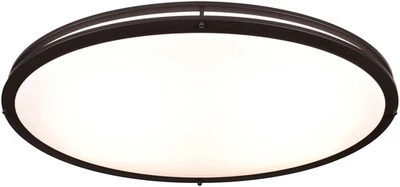 Access Lighting 20513LEDD Solero III 18"W LED Flush Mount Ceiling - Bronze - Image 1 of 4