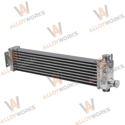 Aluminum Oil Cooler For Mazda RX-7 13B FC3S S4,S5 Turbo 1986~1992 1991 1990 1989 - Image 1 of 4