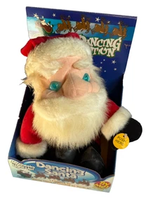 Dancing Santa Plush 1998 Gemmy North Pole Productions - Picture 1 of 5