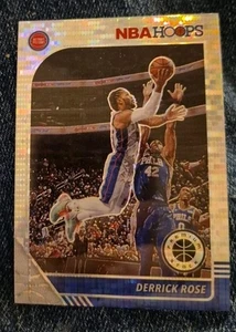 2019-20 Panini NBA Hoops Premium Stock - Derrick Rose #114 Pulsar Prizm - Picture 1 of 2
