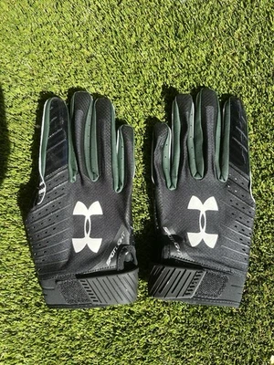 Guantes Underarmour Spotlight Universidad de Hawaii Talla: L Negros Foto 1 de 2