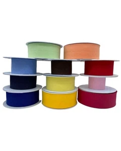 Passamaneria Sbieco Diagonale Nastro Traversino Cotone Alto 5 Cm S304/50 - Imagen 1 de 52