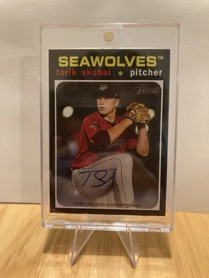 2020 Topps Heritage Minor League Edition - Real One Autographs Tarik Skubal... - Image 1 of 2
