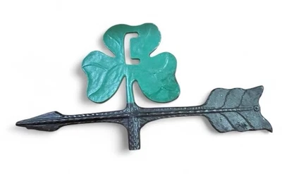 Cleary Weathervane Trébol de Tres Hojas Aluminio Fundido Publicidad Foto 1 de 4