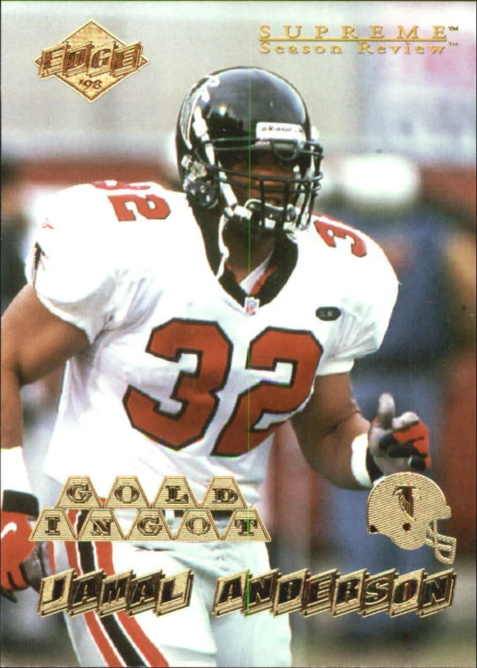 1998 CE Supreme Season Review Gold Ingot Football Card Pick - Image 1 of 1