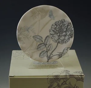  NIB LENOX VINTAGE BOTANICAL SET OF 4 PARTY PLATES, 6" - Picture 1 of 2