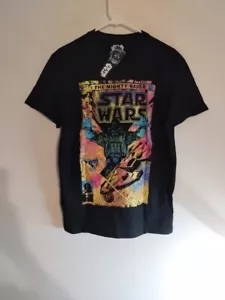 Star Wars Mens Black Graphic T Shirt - The Mighty Vader Star Wars - Size M - Picture 1 of 1