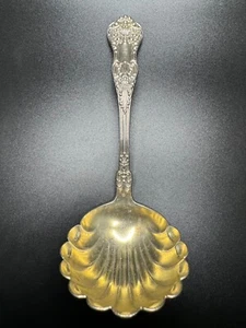 New King by Dominick and Half Sterling Silver Gravy Ladle 7 3/8" - Picture 1 of 4