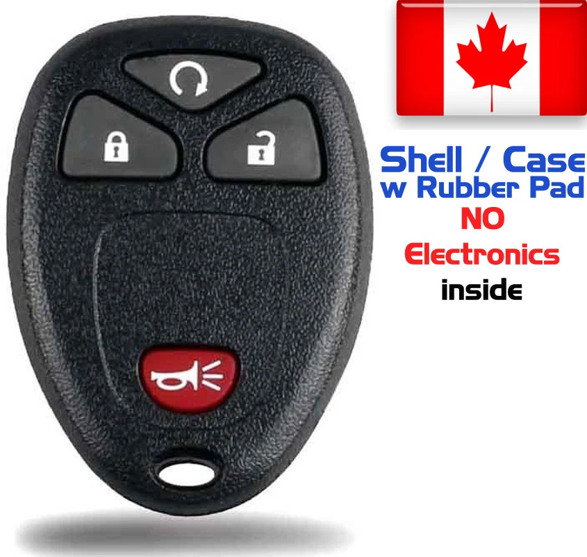 1x New Replacement Keyless Remote Key Fob For Chevy Buick Pontiac - Shell Only - Image 1 of 1