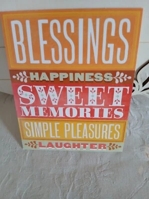 Blessings, Happiness, Sweet Memories,Thanksgiving Greeting Card With Envelope - Image 1 of 2