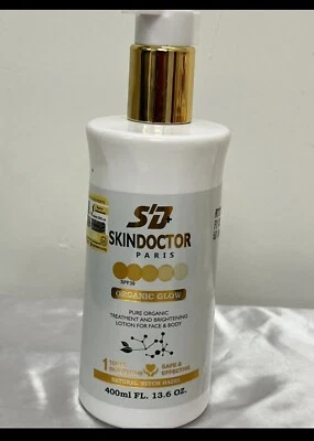 Skin Doctor Gold Lightening Body Lotion Whitening Milk SPF30 400ml (ORIGINAL)