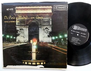 LORENZO su Acordeon y Ritmo DE PARIS A MADRID con AMOR Kubaney MT-172 Cuba press - Imagen 1 de 2