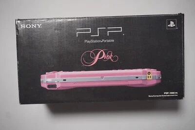 PSP-1000 console Pink boxed Japan PlayStation Portable system US Seller - Image 1 of 4