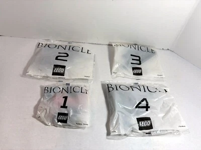 LEGO Bionicle: Titans: Turaga Dume & Nivawk 8621 (2004). 4 bolsas precintadas Foto 1 de 4