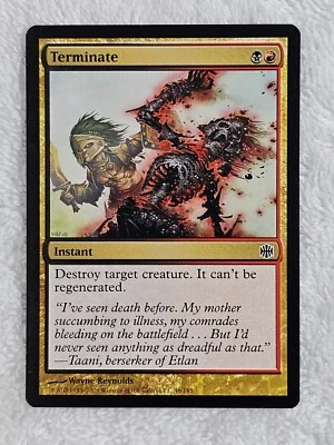MTG Terminate #46 Alara Reborn (ARB) Magic Gathering Card Near Mint - Image 1 of 4