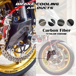 100mm Carbon Caliper Cooling Brake Air Duct for Aprilia TUONO V4 1100 FACTORY
