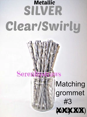 PAJITAS TRANSPARENTES/REMOLINABLES, Reutilizables, 9/32" X 6", 7"-7 1/2", 9" u 11",  Foto 1 de 4