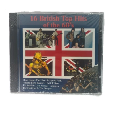 ''16 British Top Hits Of The 60's'' CD Compilation Album Soundwings Neuwertig - Bild 1 von 3