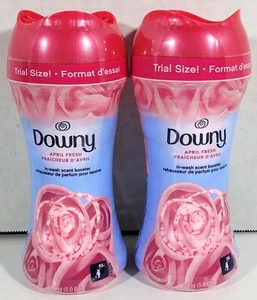 Lot Of 2 Containers Downy April Fresh In-Wash Scent Booster Beads 5.0 Oz - Picture 1 of 3