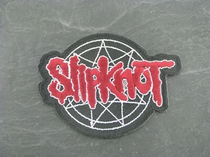 Patches Aufbügler Aufnäher Slipknot Rock'N'Roll Hardrock Heavy thrash Metal