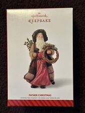 2014 Father Christmas Hallmark Keepsake Ornament 11th in Series  Santa Claus NEW