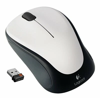 Logicool Logitech wireless mouse M235r Ivory White NEW from Japan - Image 1 of 2