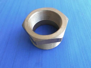 MS050-Messing Reduzierstück Außengewinde 2" x  1 1/2" Innengewinde - Bild 1 von 1