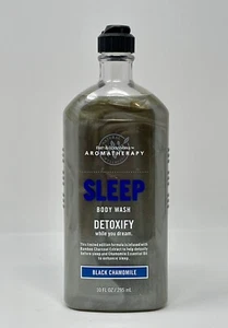 Bath & Body Works BLACK CHAMOMILE Body Wash and Foam Aromatherapy Detoxify Sleep - Picture 1 of 1