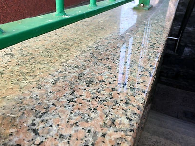 Naturstein Mauerabdeckung Rosa Porrinho Abdeckplatte Granit Mauerabdeckplatte - Bild 1 von 4