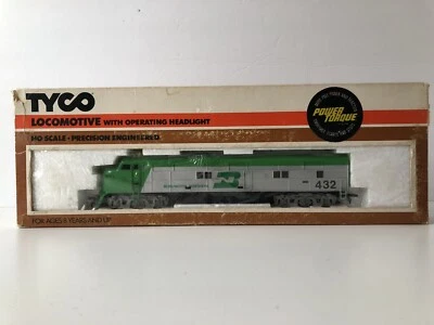 TYCO 255-17 BN Burlington Northern E7A Diesel Locomotive #432 NIB - Image 1 of 4