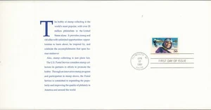 US 1991 HARRIET QUIMBY FDC CEREMONY PROGRAM AIRMAIL C128 - Picture 1 of 2