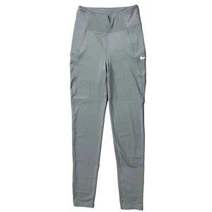 Nike Full Length Training Tights Youth Size Large Grey - Picture 1 of 8