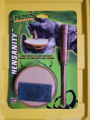 Primos Hensanity Hardwood Hunting 299 Turkey Friction Slate Pot Call  bin2  - Image 1 of 3