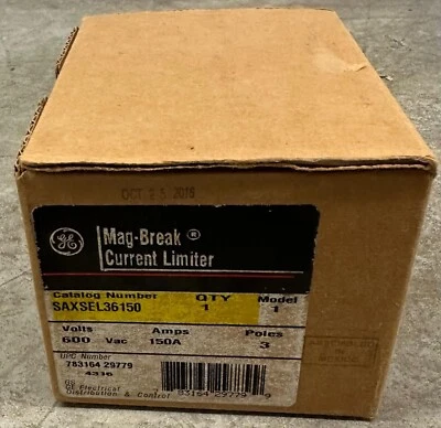 MAG BREAK CURRENT LIMITER SAXSEL36150 NEW - Image 1 of 3