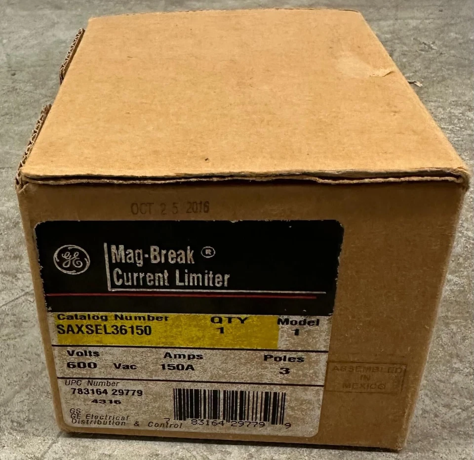 MAG BREAK CURRENT LIMITER SAXSEL36150 NEW - Image 1 of 3