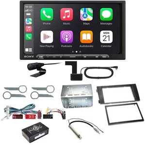 Sony XAV-AX4050 CarPlay Android Auto Digitalradio DAB+ Einbauset für Audi A6 4B - Bild 1 von 1