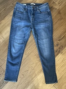 Vigoss Classic Fit Jagger Skinny Womens Size 30 (10) Blue Jeans Mid Rise Stretch - Picture 1 of 12