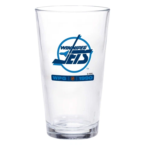 WinCraft Winnipeg Jets Special Edition 16oz. Pint Glass Cover
